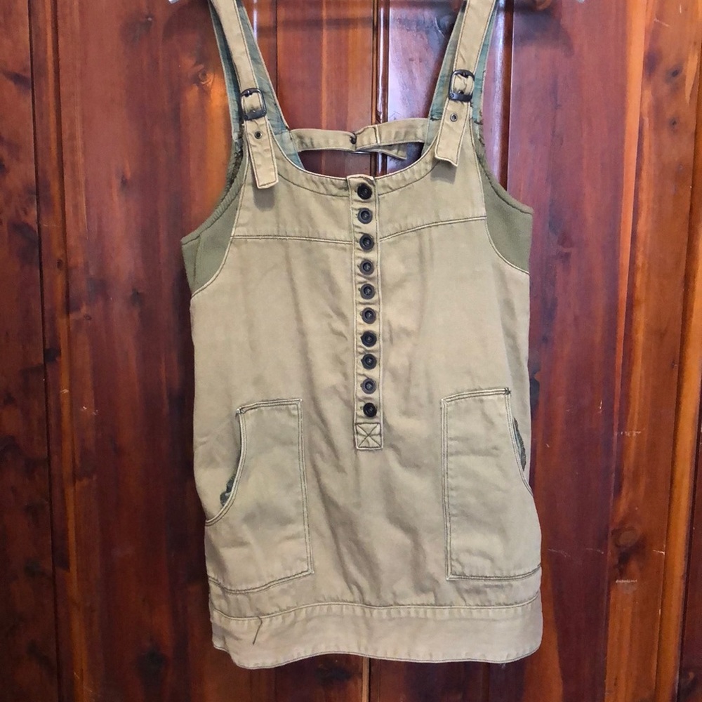 Free People Olive/Army Green Jumper